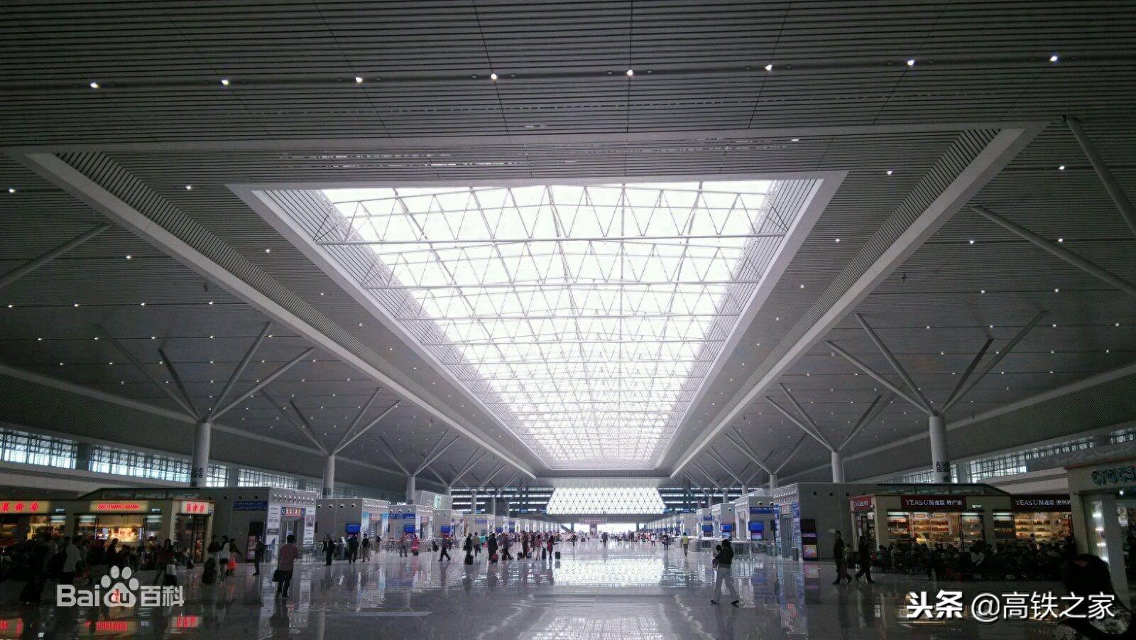 亚洲规模最大的高铁站:郑州东站