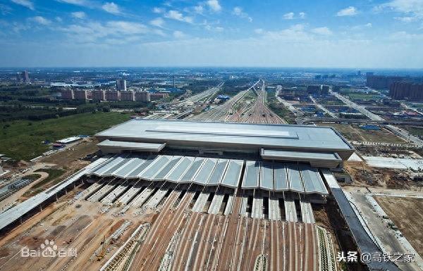 亚洲规模最大的高铁站:郑州东站