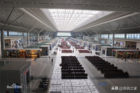 亚洲规模最大的高铁站:郑州东站