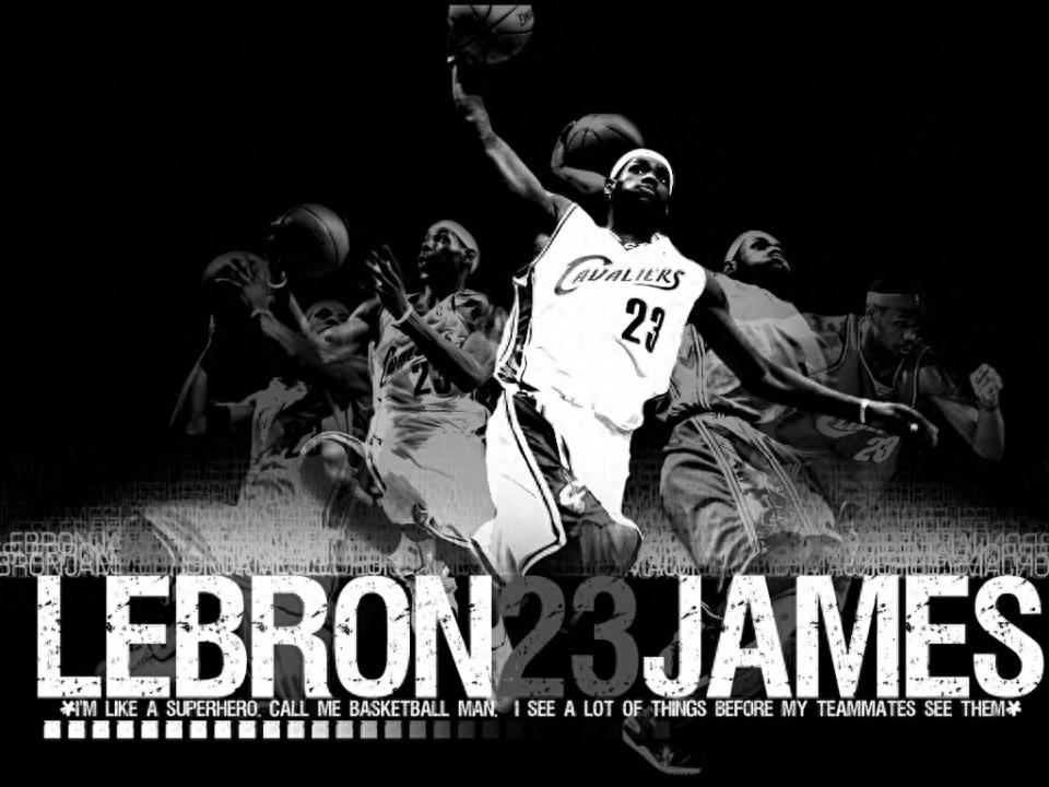 NBA伟大球员勒布朗詹姆斯暴力扣篮图！最佳壁纸图